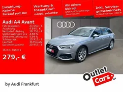 Florettsilber metallic/florettsilber metallic Gebraucht 2021 Audi A4 Advanced Kombi | 23.650 € (Superpreis)