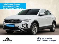 Pure white (weiß), uni Gebraucht 2022 VW T-Roc Basis SUV | 16.940 € (Fairer Preis)