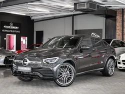Grau Gebraucht 2019 Mercedes GLC300 AMG line Coupé | 43.990 € (Etwas zu teuer)