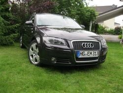 Grau Gebraucht 2008 Audi A3 Sportback Ambition Kleinwagen | 6.200 € (Guter Preis)