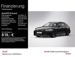 Mythosschwarz metallic Gebraucht 2024 Audi RS6 Ambiente Kombi | 114.990 € (Fairer Preis)
