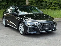 Schwarz Gebraucht 2022 Audi A3 Sportback S-Line Limousine | 20.999 € (Fairer Preis)