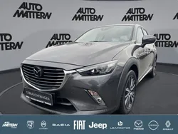 Grau machine gray Gebraucht 2017 Mazda CX-3 Sports-Line SUV | 16.989 € (Fairer Preis)