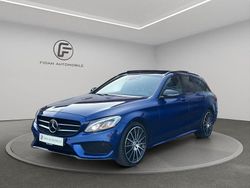 Blau Gebraucht 2016 Mercedes C250 AMG line Limousine | 21.850 € (Fairer Preis)
