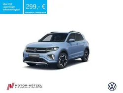Blau Neu 2025 VW T-Cross R-line SUV | 33.333 € (Teuer)
