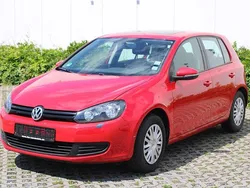 Rot Gebraucht 2009 VW Golf VI Trendline Limousine | 2.899 € (Guter Preis)