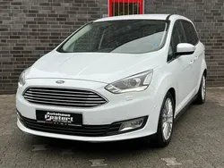 Weiß Gebraucht 2017 Ford Grand C-Max Titanium Van / Kleinbus | 14.950 € (Fairer Preis)