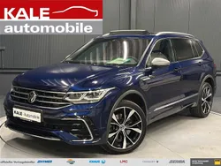 Blau Gebraucht 2022 VW Tiguan Allspace R-line SUV | 40.971 € (Etwas zu teuer)