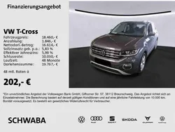 Grau Gebraucht 2022 VW T-Cross Style SUV | 18.460 € (Guter Preis)