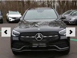 Schwarz Gebraucht 2021 Mercedes GLC300e AMG SUV | 36.900 € (Teuer)