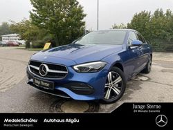 Lack spektralblau (metallic) Gebraucht 2023 Mercedes C300e Avantgarde Limousine | 37.369 € (Guter Preis)
