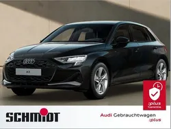 Mythosschwarz metallic Gebraucht 2025 Audi A3 Sportback Advanced Limousine | 32.740 € (Guter Preis)