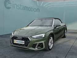Grün Gebraucht 2024 Audi A5 Cabriolet S-Line Cabrio | 42.590 € (Superpreis)