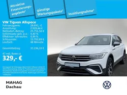 Weiß Gebraucht 2022 VW Tiguan Allspace Life SUV | 28.691 € (Fairer Preis)