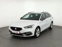 Weiss Gebraucht 2021 Seat Leon Kombi | 21.950 € (Guter Preis)
