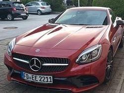 Rot Gebraucht 2019 Mercedes SLC300 AMG line Cabrio | 38.700 € (Guter Preis)
