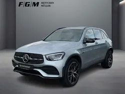 Silber Gebraucht 2021 Mercedes GLC300e AMG line SUV | 38.480 € (Fairer Preis)