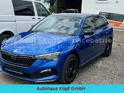 Blau metallic Gebraucht 2020 Skoda Scala Monte Carlo Kleinwagen | 22.399 € (Teuer)