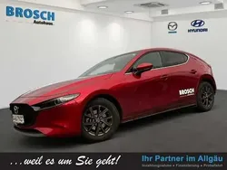 Rot Gebraucht 2024 Mazda 3 Exclusive Limousine | 31.490 € (Teuer)