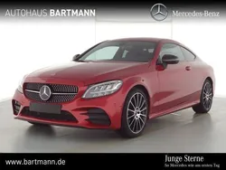 Designo hyazinthrot Gebraucht 2021 Mercedes C180 AMG Coupé | 29.900 € (Superpreis)