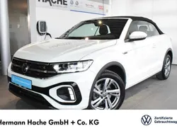 Weiß Gebraucht 2024 VW T-Roc Cabriolet R-line Cabrio | 33.449 € (Guter Preis)
