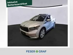 Brillant silber Gebraucht 2021 Skoda Enyaq iV SUV | 28.850 € (Etwas zu teuer)