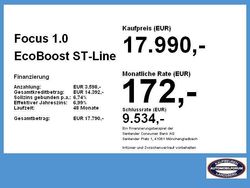 Weiß Gebraucht 2023 Ford Focus ST-Line Limousine | 17.990 € (Fairer Preis)