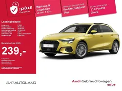 Pythongelb metallic Gebraucht 2024 Audi A3 Sportback Advanced Plus Limousine | 31.208 € (Etwas zu teuer)