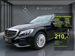 Schwarz Gebraucht 2017 Mercedes C180 Exclusive Kombi | 18.280 € (Fairer Preis)