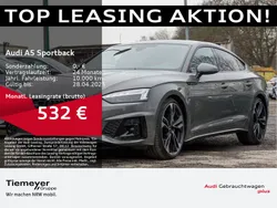 Chronosgrau metallic Gebraucht 2023 Audi A5 Sportback S-Line Limousine | 49.740 € (Teuer)
