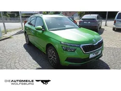 Rallyegrün metallic Gebraucht 2020 Skoda Kamiq Style SUV | 19.180 € (Fairer Preis)
