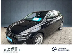 Deep black perleffekt Gebraucht 2021 VW Polo Highline Kleinwagen | 18.450 € (Fairer Preis)