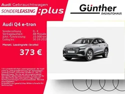 Florettsilber metallic Gebraucht 2024 Audi Q4 e-tron Comfort SUV | 44.000 € (Superpreis)