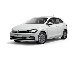 Weiß (metallic) Gebraucht 2021 VW Polo Comfortline Kleinwagen | 13.900 € (Guter Preis)