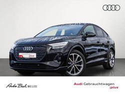 Schwarz (mythosschwarz metallic) Gebraucht 2022 Audi Q4 Sportback e-tron S-Line SUV | 28.970 € (Fairer Preis)
