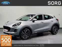 Silber, solar silver metallic Gebraucht 2023 Ford Puma Titanium SUV | 19.990 € (Guter Preis)