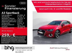 Tangorot metallic Gebraucht 2022 Audi A3 Sportback e-tron Advanced Limousine | 23.020 € (Superpreis)