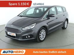 Gris magnético Gebraucht 2017 Ford S-MAX Titanium Van / Kleinbus | 16.340 € (Superpreis)