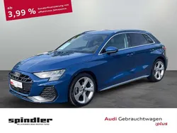 Ascariblau metallic Gebraucht 2024 Audi A3 S-Line Limousine | 32.980 € (Superpreis)