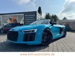Blau Gebraucht 2017 Audi R8 Spyder Exclusive Cabrio | 104.924 € (Teuer)