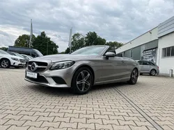 Mojavessilber metallic Gebraucht 2022 Mercedes C220 Cabrio | 39.990 € (Fairer Preis)