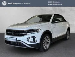 Pure white Neu 2025 VW T-Roc Cabriolet Goal Cabrio | 41.480 € (Superpreis)