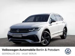 Oryxweiß perlmutteffekt Gebraucht 2023 VW Tiguan Allspace R-line SUV | 40.555 € (Guter Preis)
