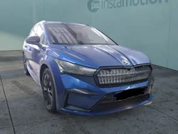 Blau Gebraucht 2022 Skoda Enyaq iV SportLine SUV | 40.445 € (Teuer)