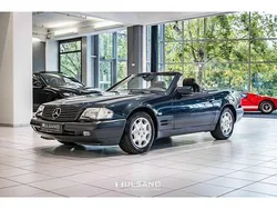 Smaragdschwarz metalliclack Gebraucht 1997 Mercedes SL320 Cabrio | 28.900 € (Etwas zu teuer)