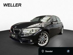 Black sapphire (schwarz) Gebraucht 2018 BMW 118 Sport Line Kleinwagen | 17.950 € (Guter Preis)