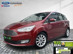 Cranberryrot metallic Gebraucht 2017 Ford C-MAX Titanium Van / Kleinbus | 10.980 € (Etwas zu teuer)