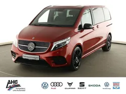 Hyazinthrot metallic Gebraucht 2020 Mercedes V220 AMG line Van / Kleinbus | 47.790 € (Guter Preis)