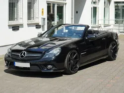 Schwarz Gebraucht 2008 Mercedes SL350 AMG Cabrio | 36.800 €