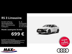 Weiß Gebraucht 2024 Audi RS3 Ambiente Limousine | 58.480 € (Superpreis)